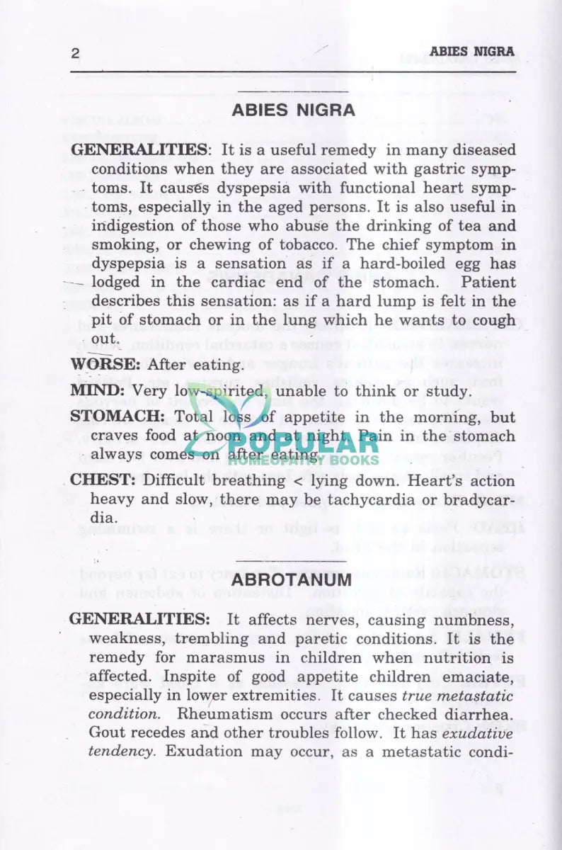 Materia Medica of Homoeopathic Medicines বাংলাদেশী Homeopathy Books