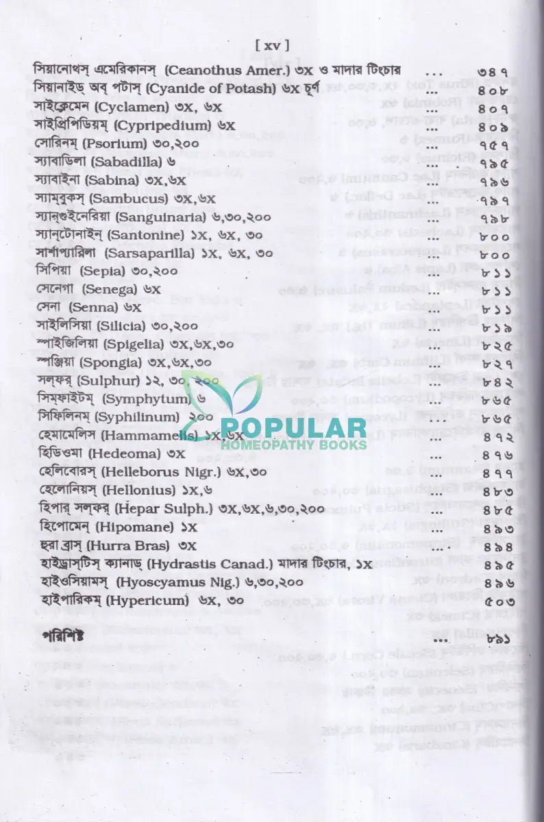 মেটেরিয়া মেডিকা ও থেরাপিউটক্স Homeopathy Books