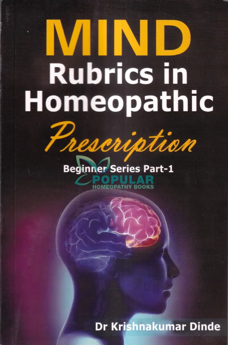 MIND Rubrics in Homeopathic Prescription Homeopathy Books