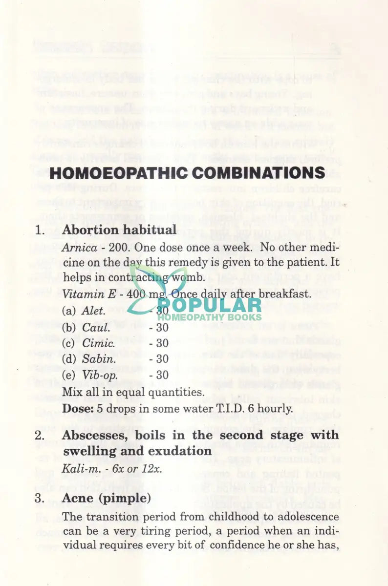 My Experiments with Homoeopathic Combinations Homeopathy Books