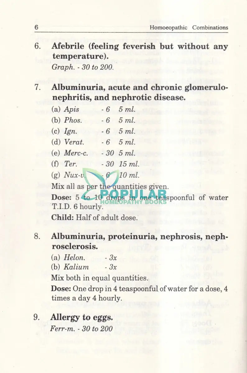 My Experiments with Homoeopathic Combinations Homeopathy Books