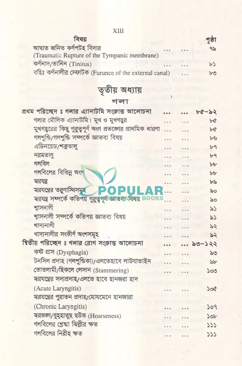 নাক কান গলা ও চক্ষু চিকিৎসা Unani Books