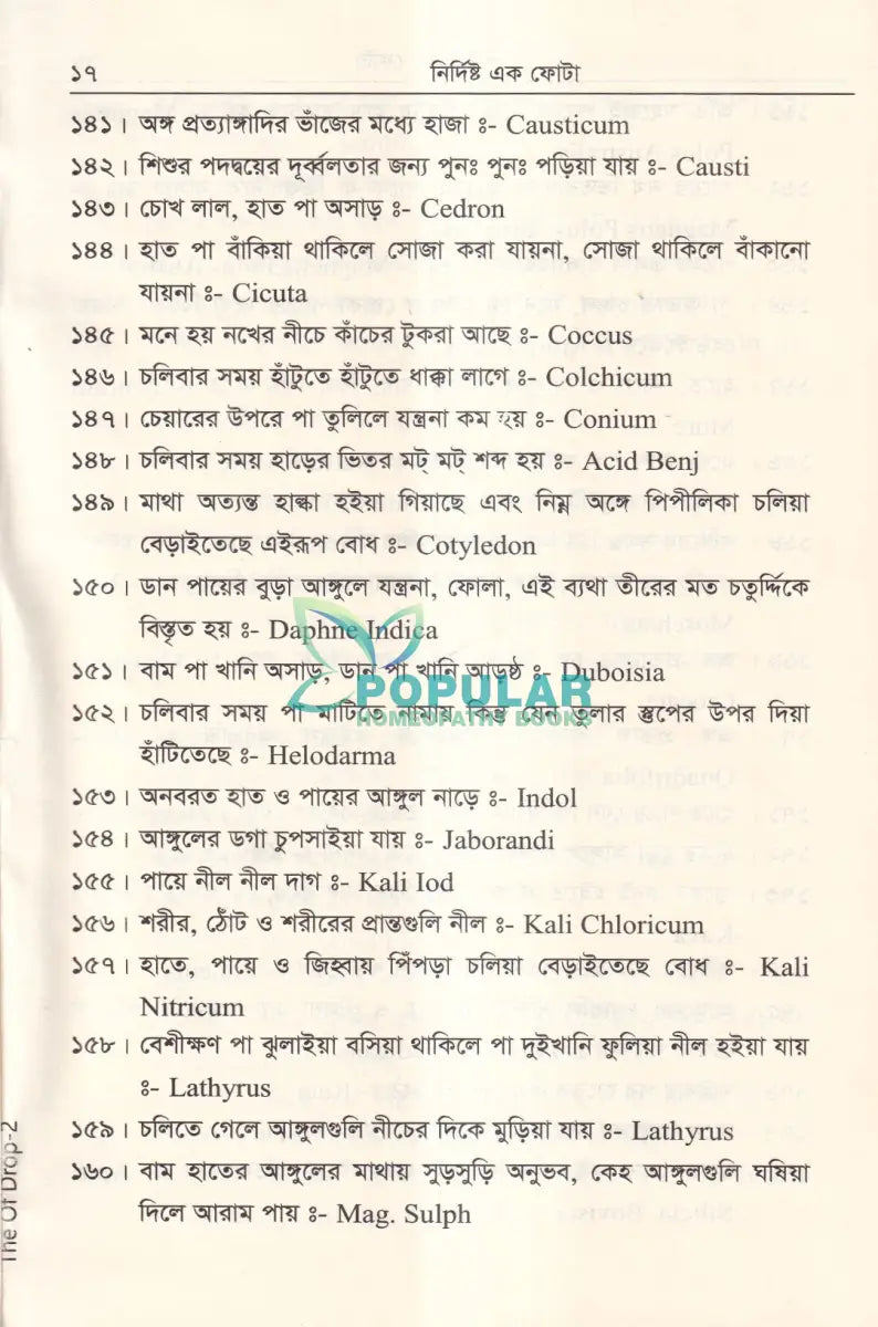 নির্দিষ্ট এক ফোঁটা Homeopathy Books