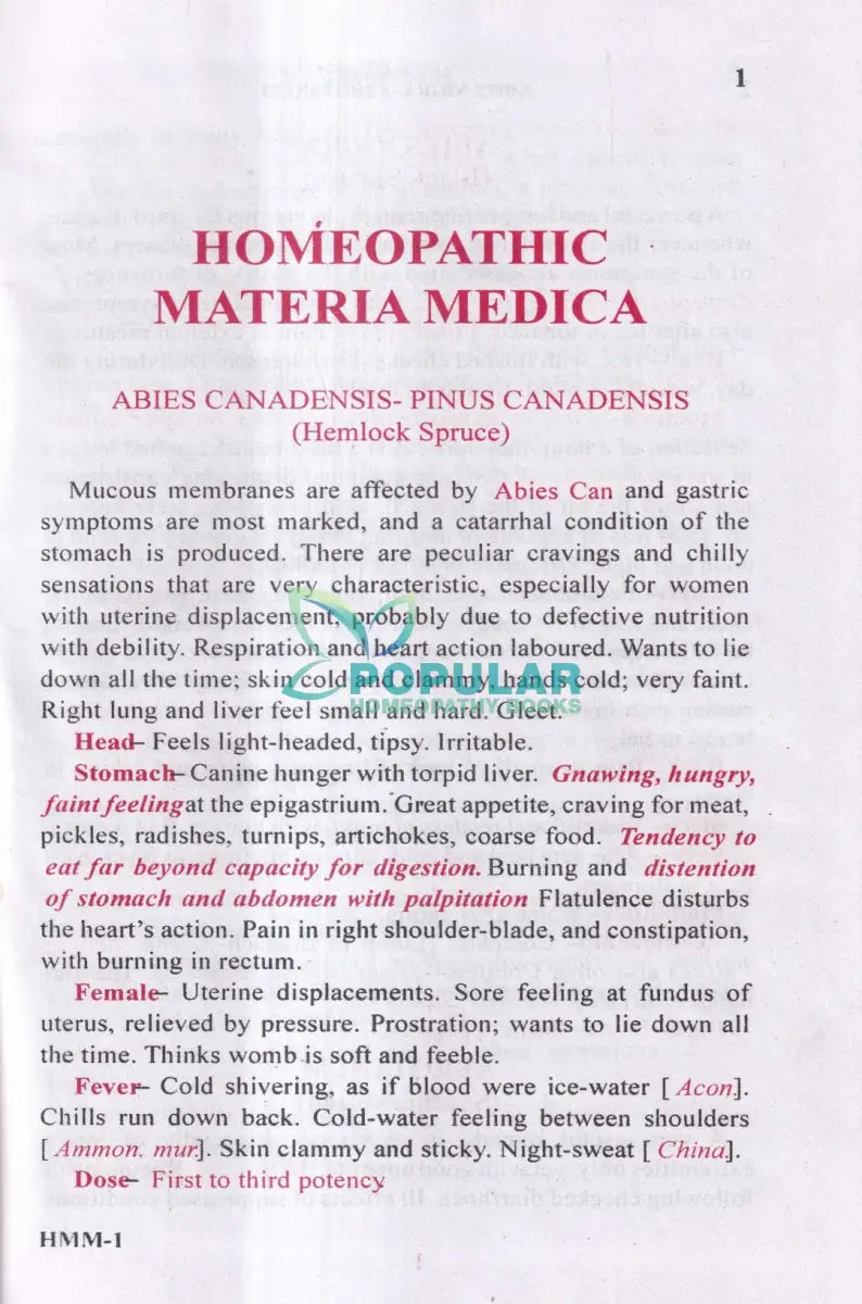 Pocked Manual of HOMOEOPATHIC Materia Medica & Repertory Homeopathy Books