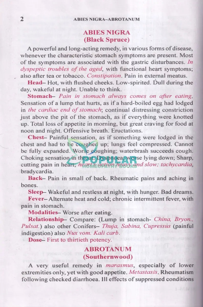 Pocked Manual of HOMOEOPATHIC Materia Medica & Repertory Homeopathy Books