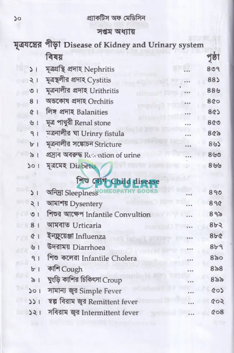 প্র্যাকটিস অফ মেডিসিন হোমিওপ্যাথিক Homeopathy Books