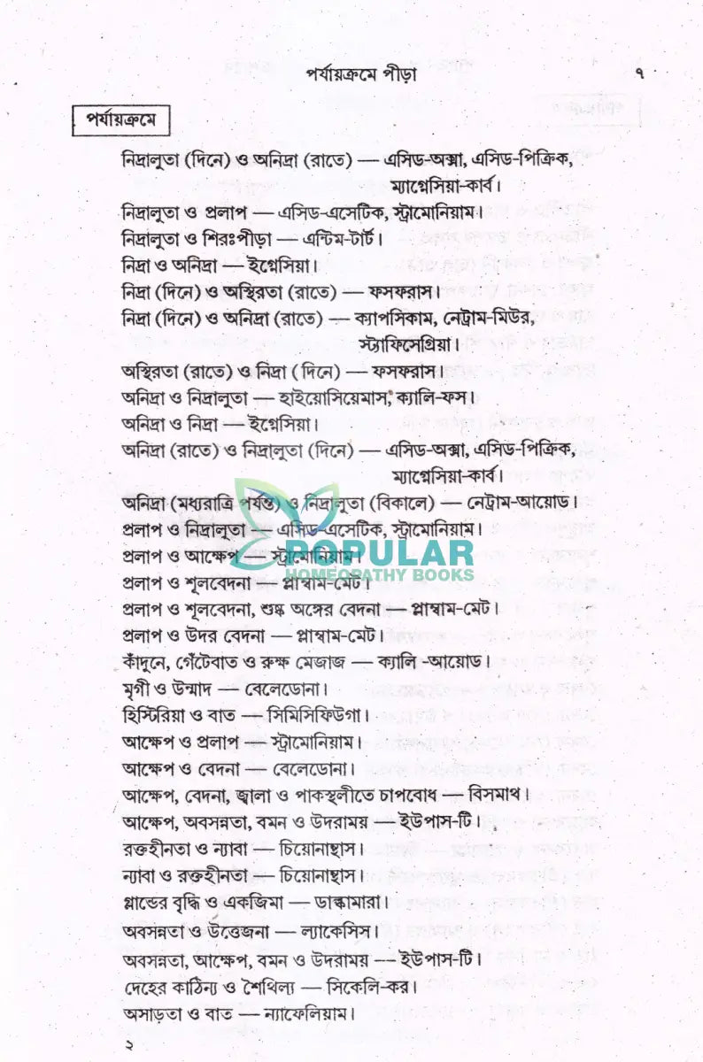 পুরাতন ও জটিল রোগে হোমিওপ্যাথি Homeopathy Books