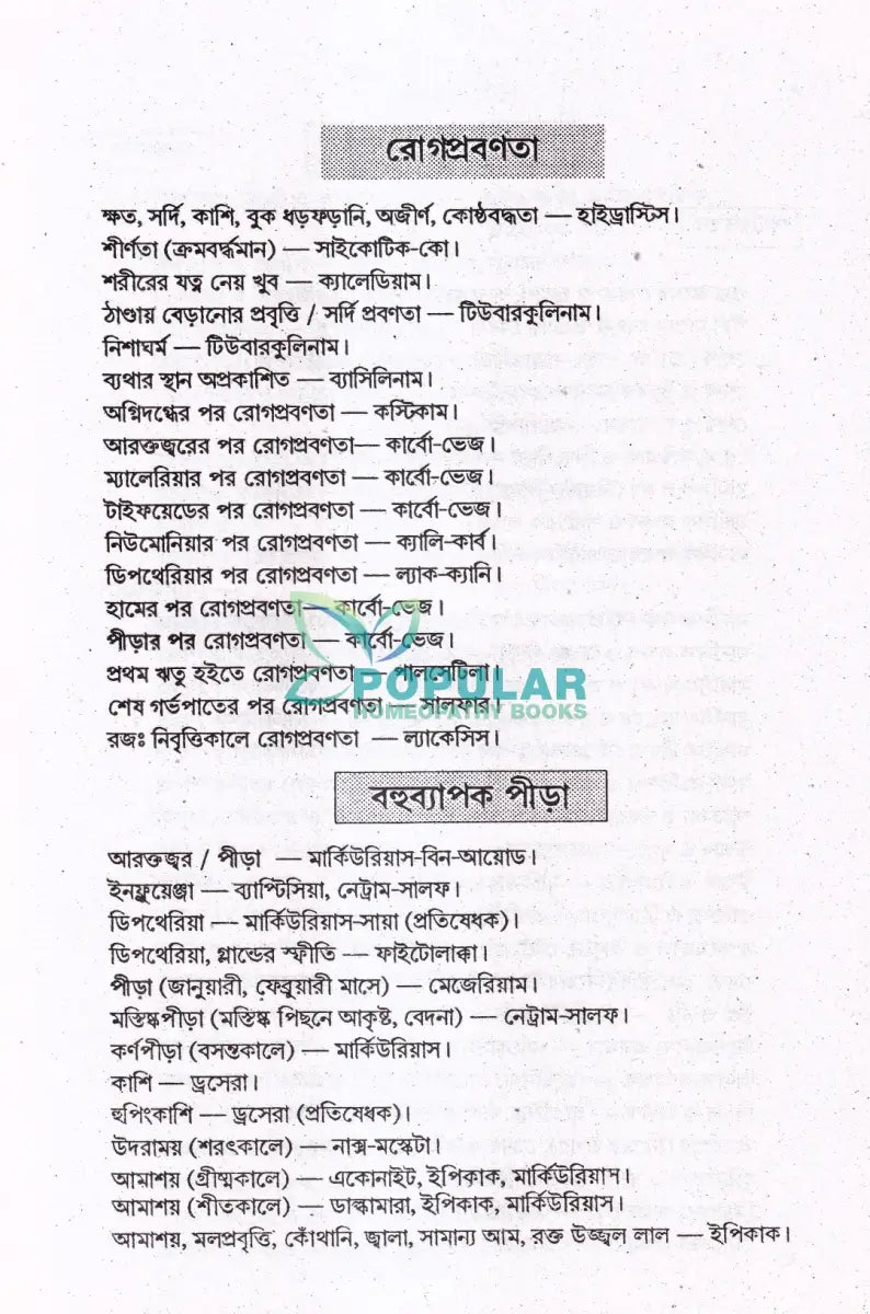 পুরাতন ও জটিল রোগে হোমিওপ্যাথি Homeopathy Books