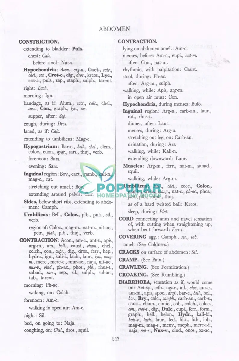 REPERTORY OF THE HOMOEOPATHIC MATERIA MEDICA Homeopathy Books