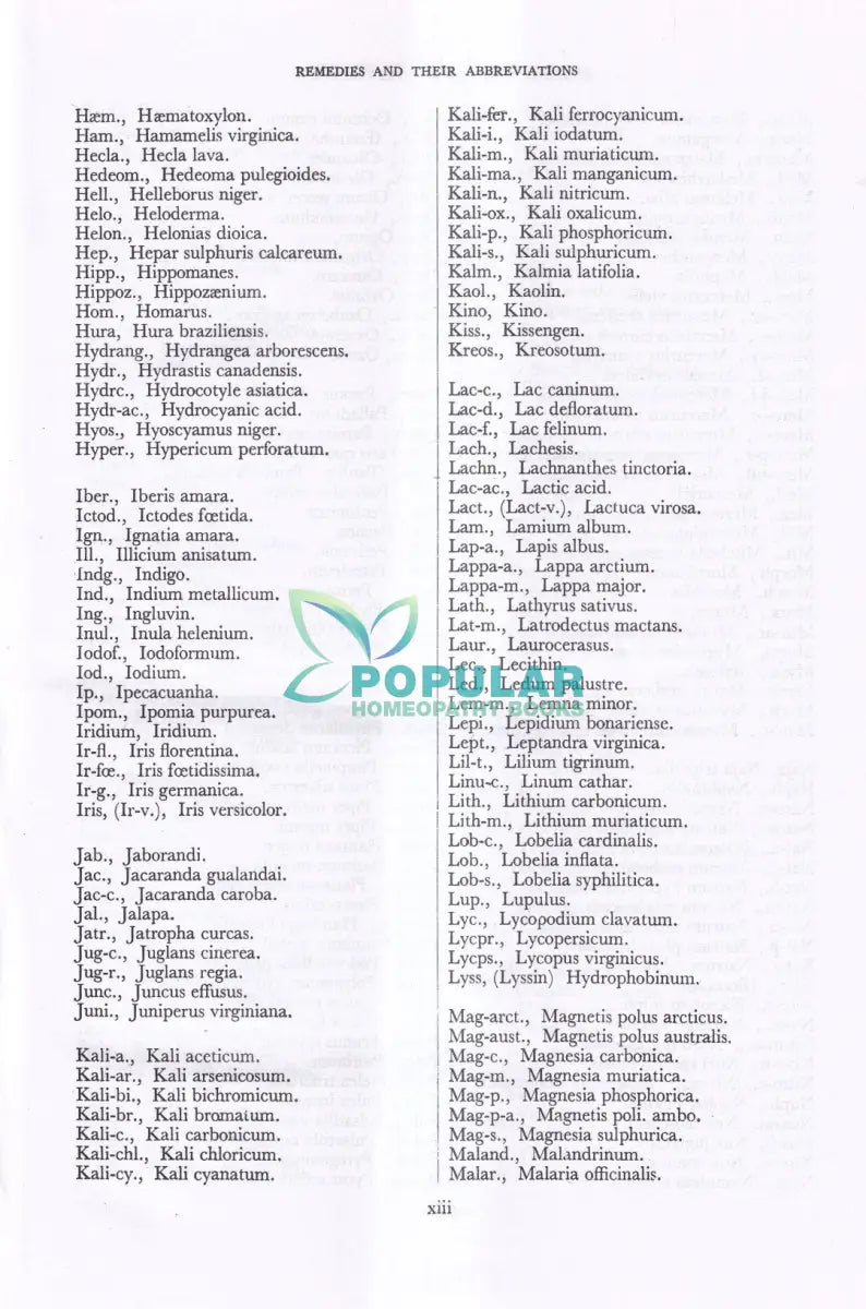 REPERTORY OF THE HOMOEOPATHIC MATERIA MEDICA Homeopathy Books