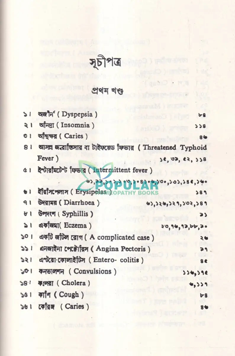 শততমিক রোগ রোগী ও চিকিৎসা Homeopathy Books