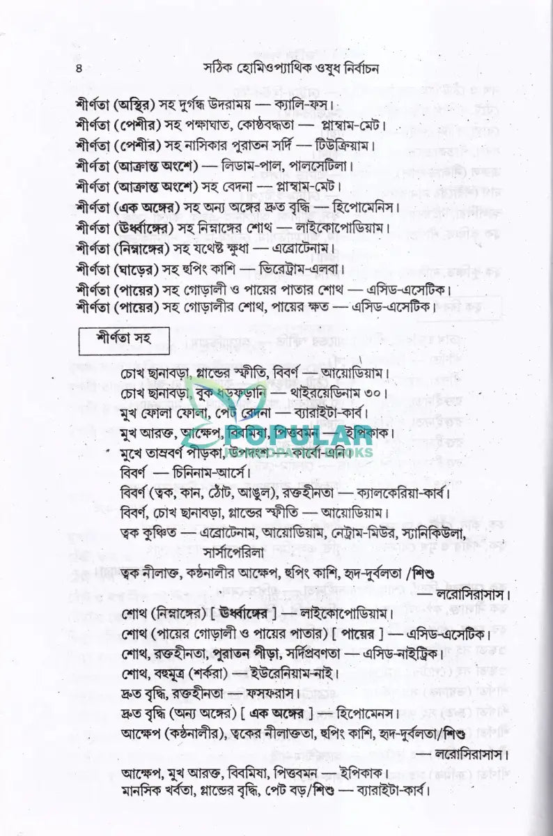 সঠিক হোমিওপ্যাথিক ওষুধ নির্বাচন Homeopathy Books