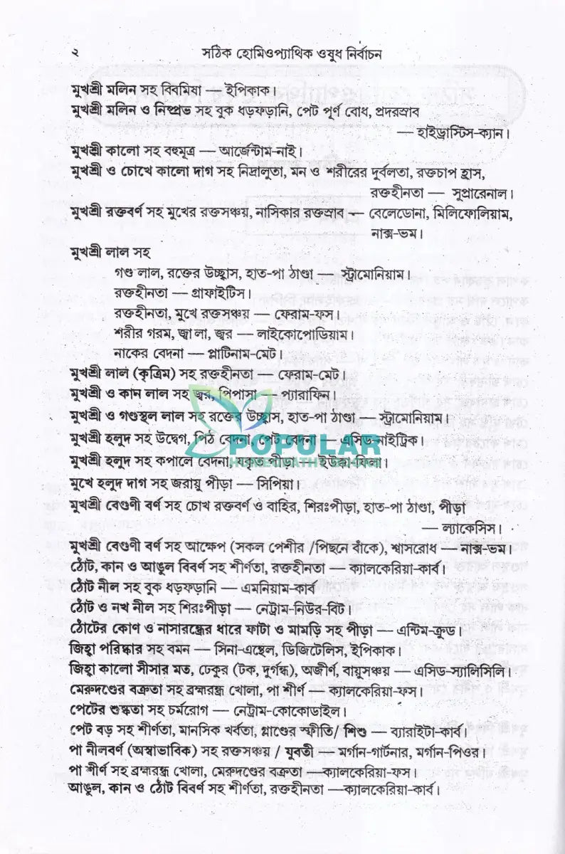 সঠিক হোমিওপ্যাথিক ওষুধ নির্বাচন Homeopathy Books
