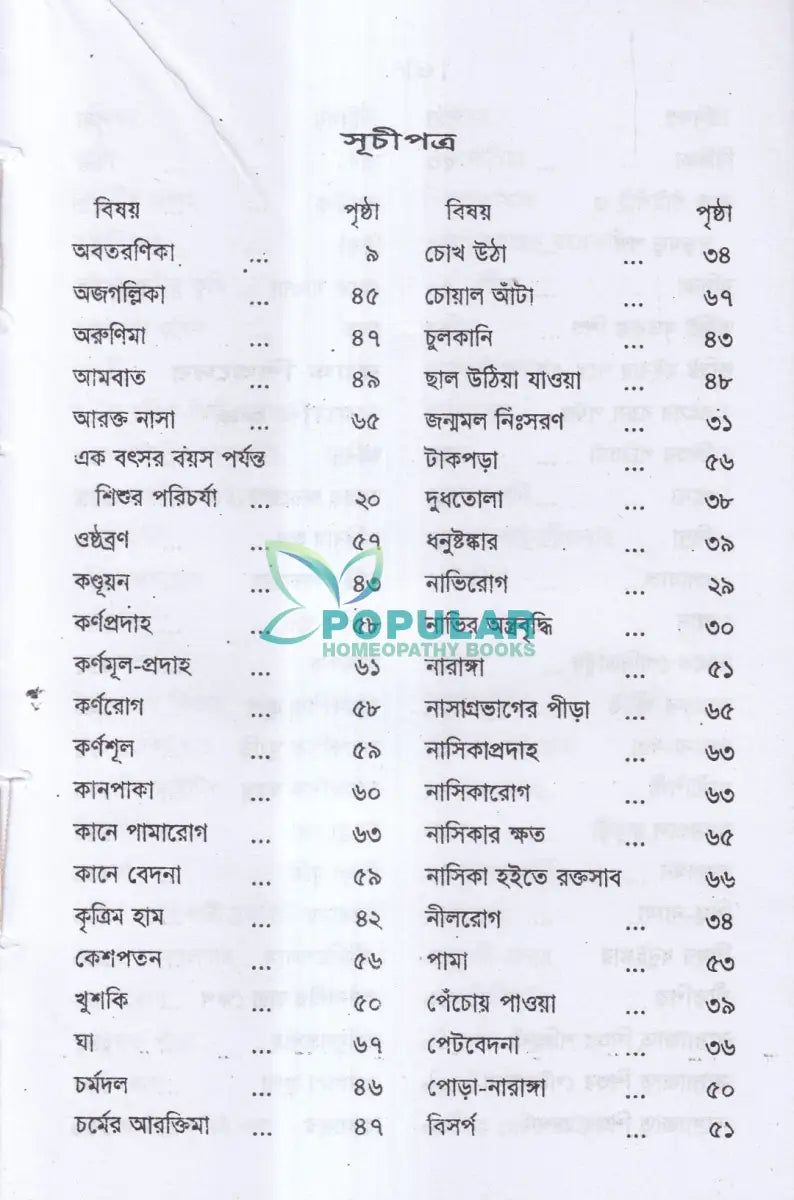 শিশুরোগ চিকিৎসা Homeopathy Books