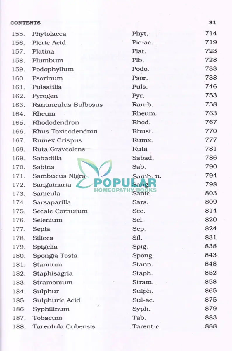 SYSTEMATIC MATERIA MEDICA OF Homoeopathic Remedies Homeopathy Books