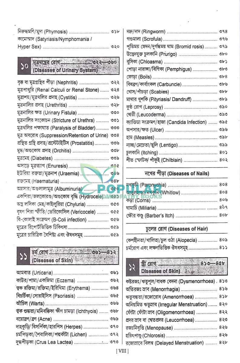 ত্বরিৎ আরোগ্য বিধান Homeopathy Books