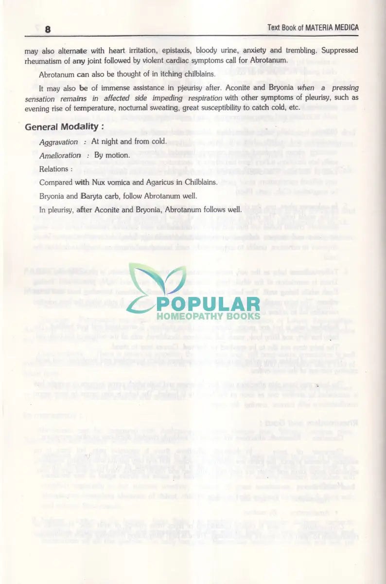 Text Book of MATERIA MEDICA Homeopathy Books