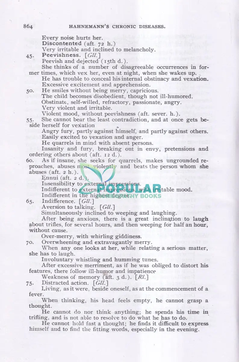The CHRONIC DISEASES (Volume I II) Homeopathy Books
