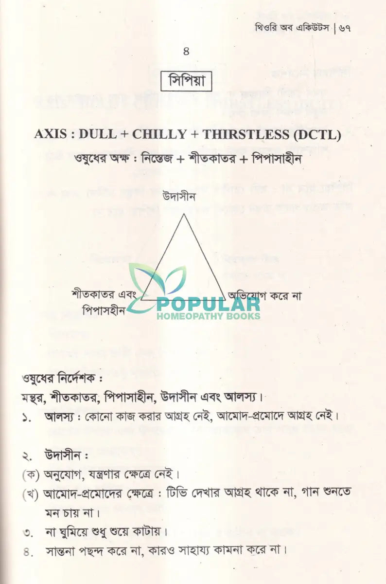 থিওরি অব একিউটস ২৪ ঘণ্টায় আরোগ্য Homeopathy Books