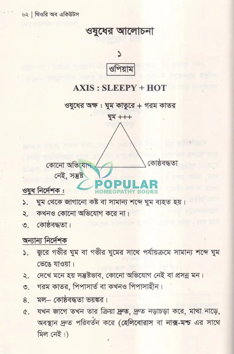 থিওরি অব একিউটস ২৪ ঘণ্টায় আরোগ্য Homeopathy Books