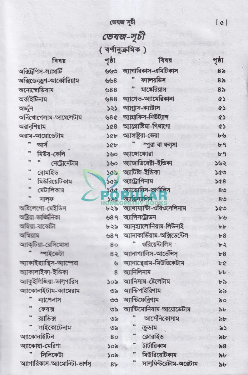 তুলনামূলক মেটিরিয়া মেডিকা Homeopathy Books