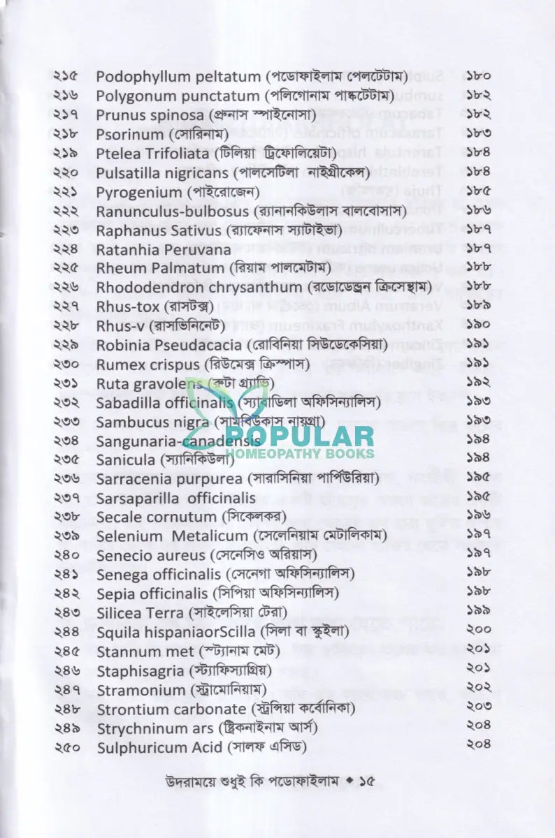 উদরাময়ে শুধুই কি পডোফাইলাম (উদরাময়ের চিকিৎসা শিখুন) Homeopathy Books
